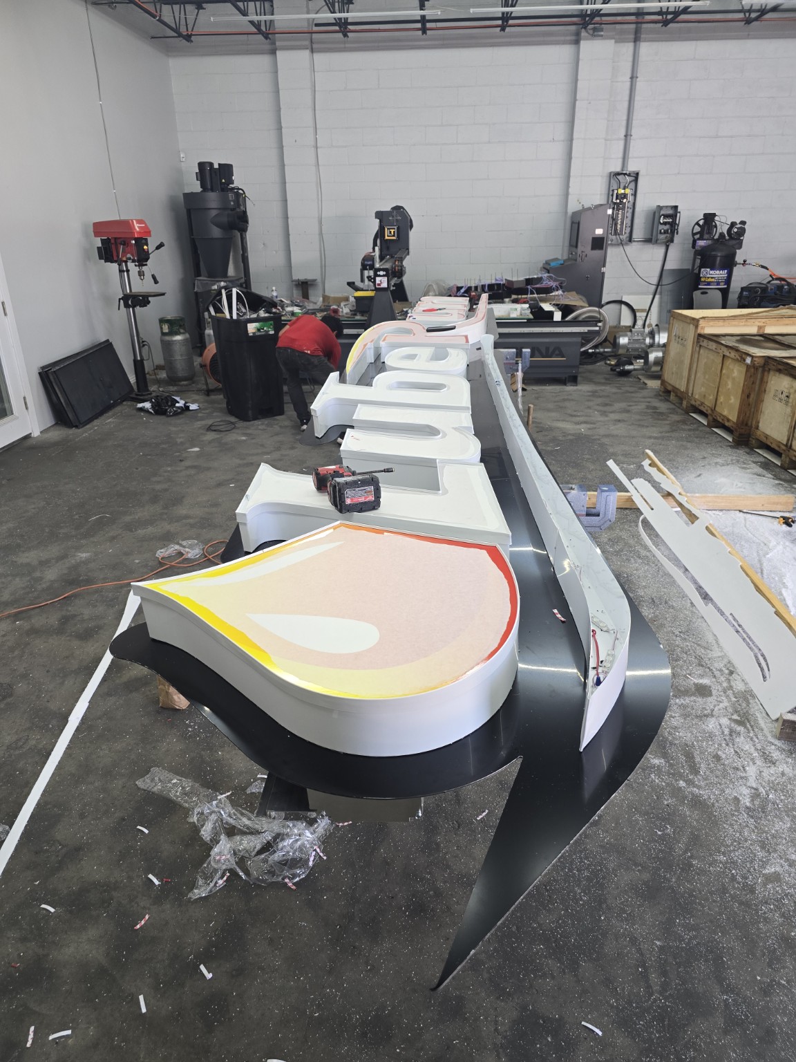 Fix A Sign fabrication shop