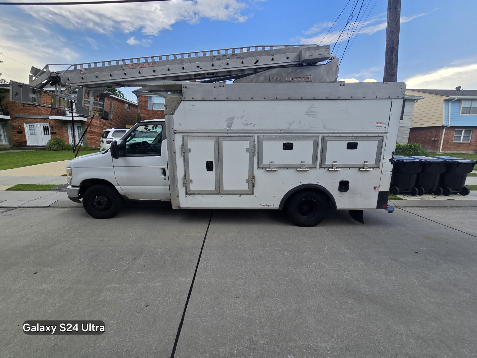 Service Truck On Site